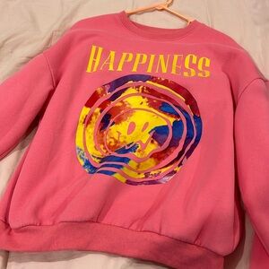 Hot pink, medium, crewneck